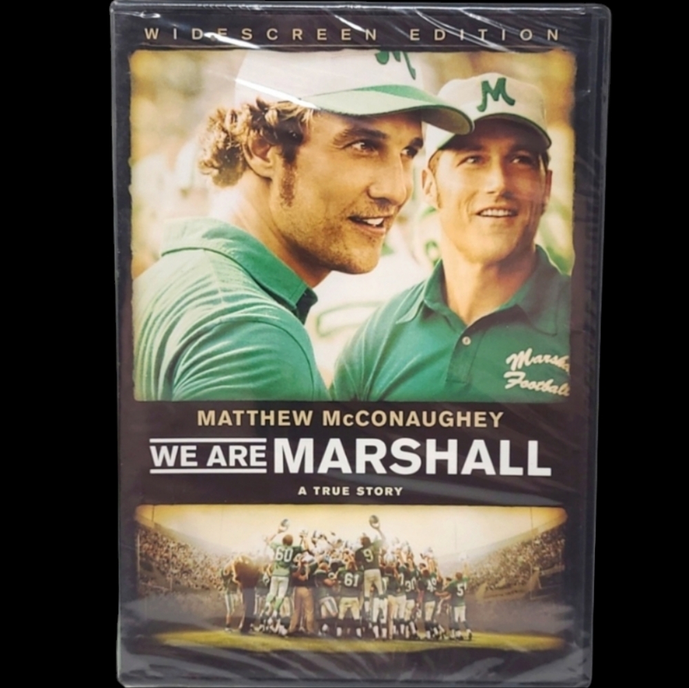 NEW SEALED DVD MOVIE "WE ARE MARSHALL" 2006 MATTHEW McCONAUGHEY